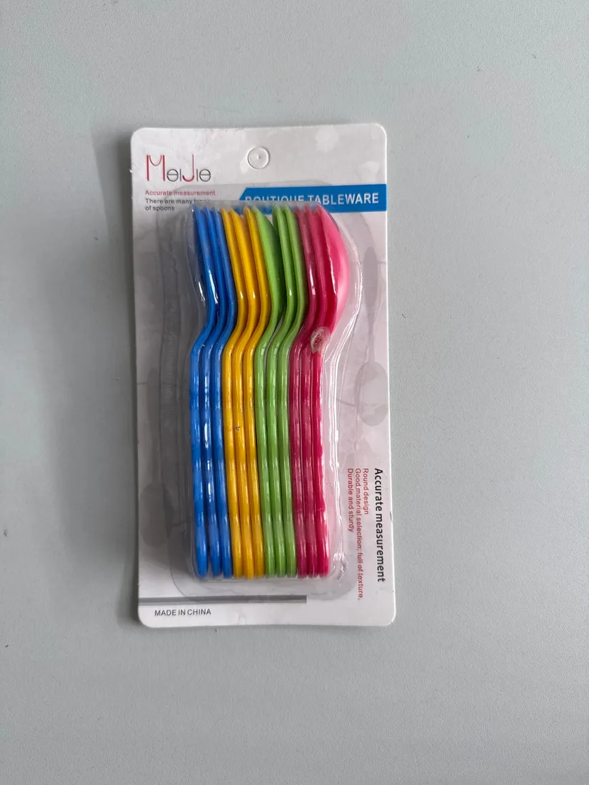 Mei Jie Plastiklöffel 12 Stück