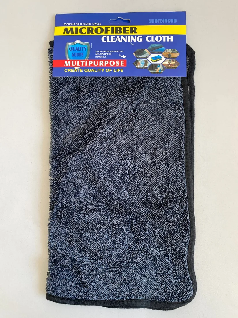 Microfaser Putztücher Schwarz