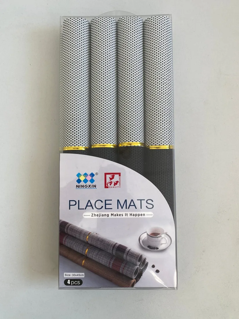 Ningxin Platzsets Set Esstisch 4 Stück