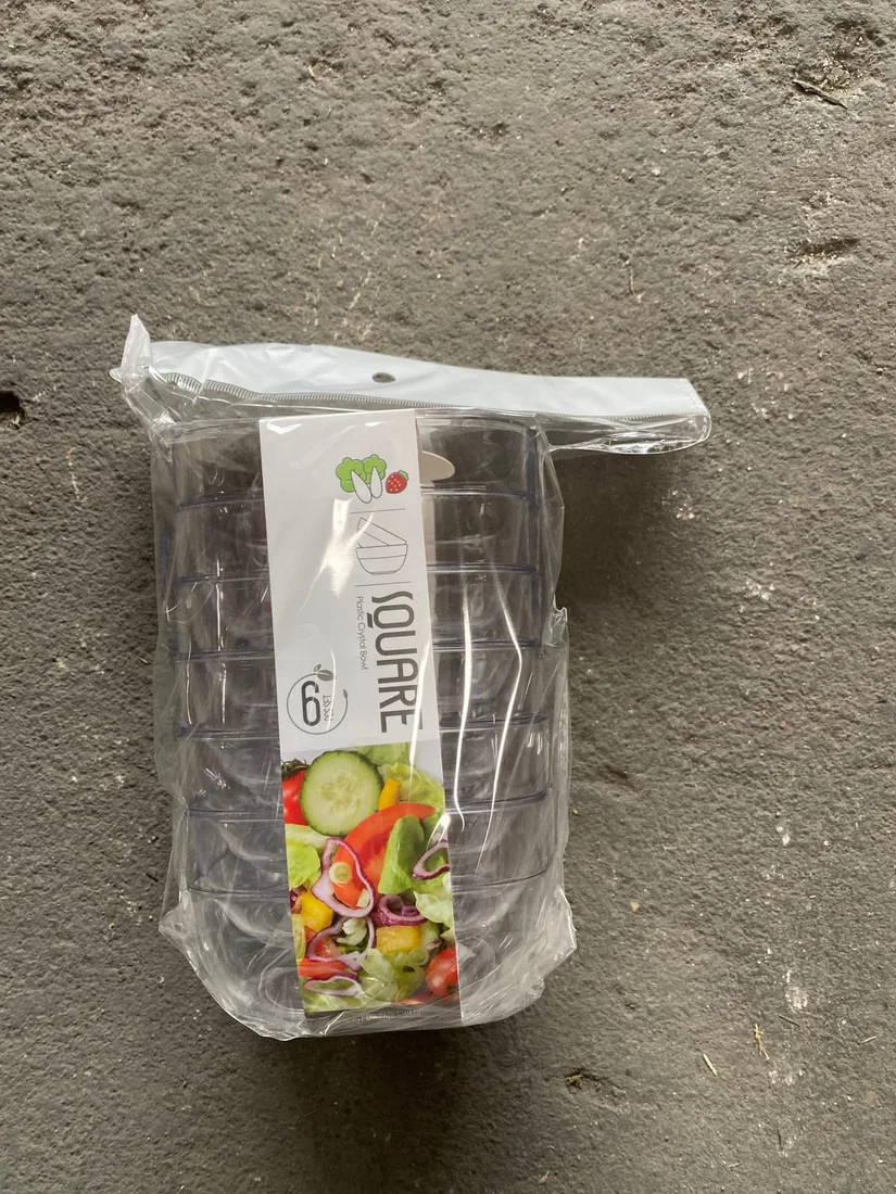 Obstschale / Snackschale 6 Set