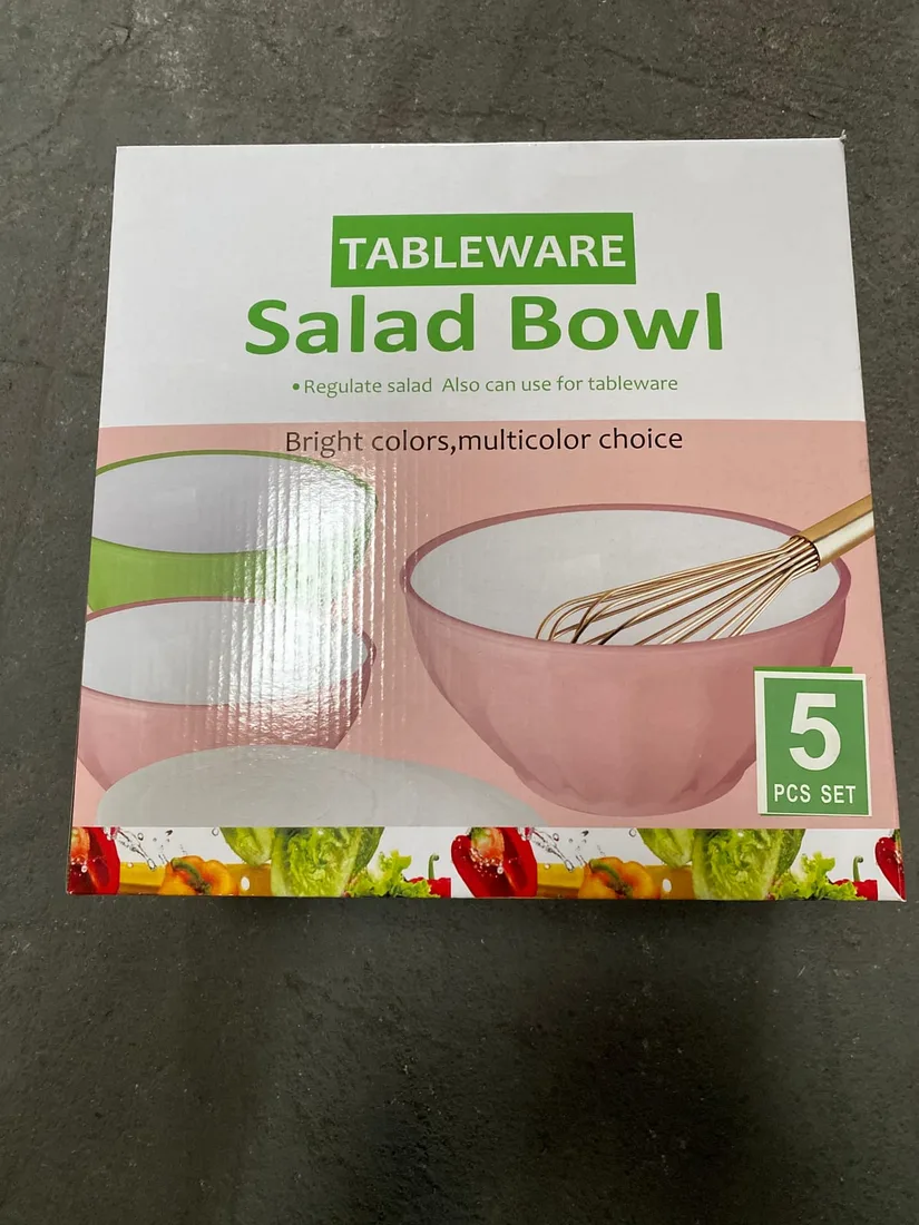Salatschüssel 5er Set Mit Deckel