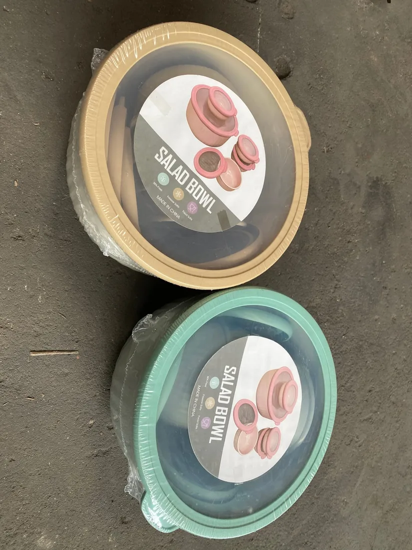 Salatschüssel 5er Set Mit Deckel