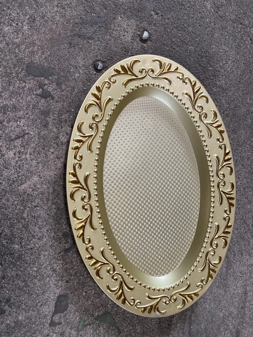 Serviertablett Oval 33 x 22 cm