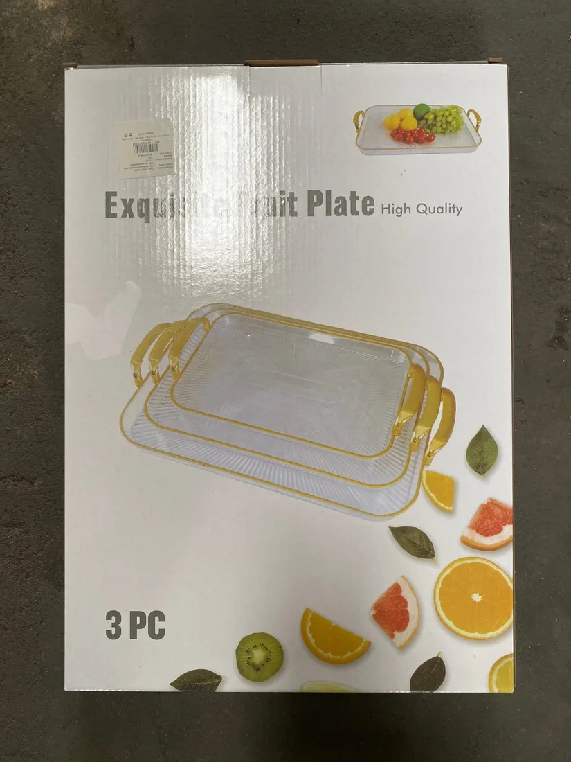 Serviertablett Set 3er Set