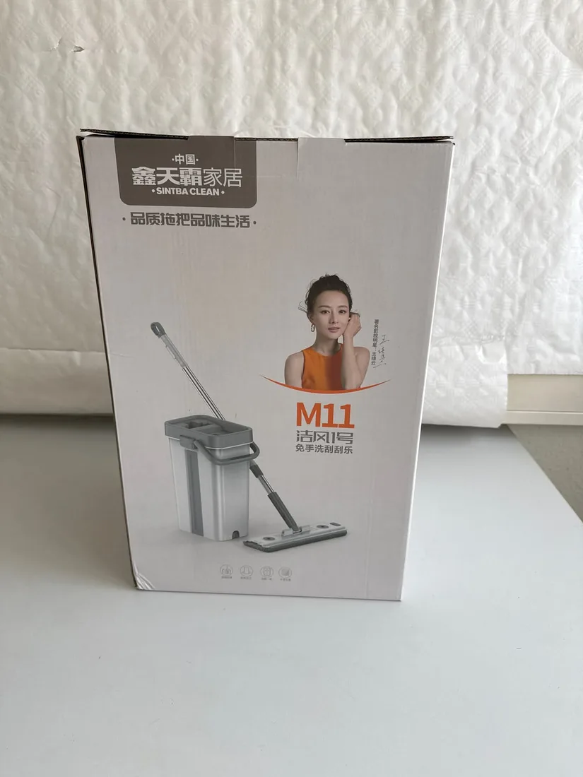 Bodenwischer Set mit Wischbezug für alle Böden Reinigung Haushalt