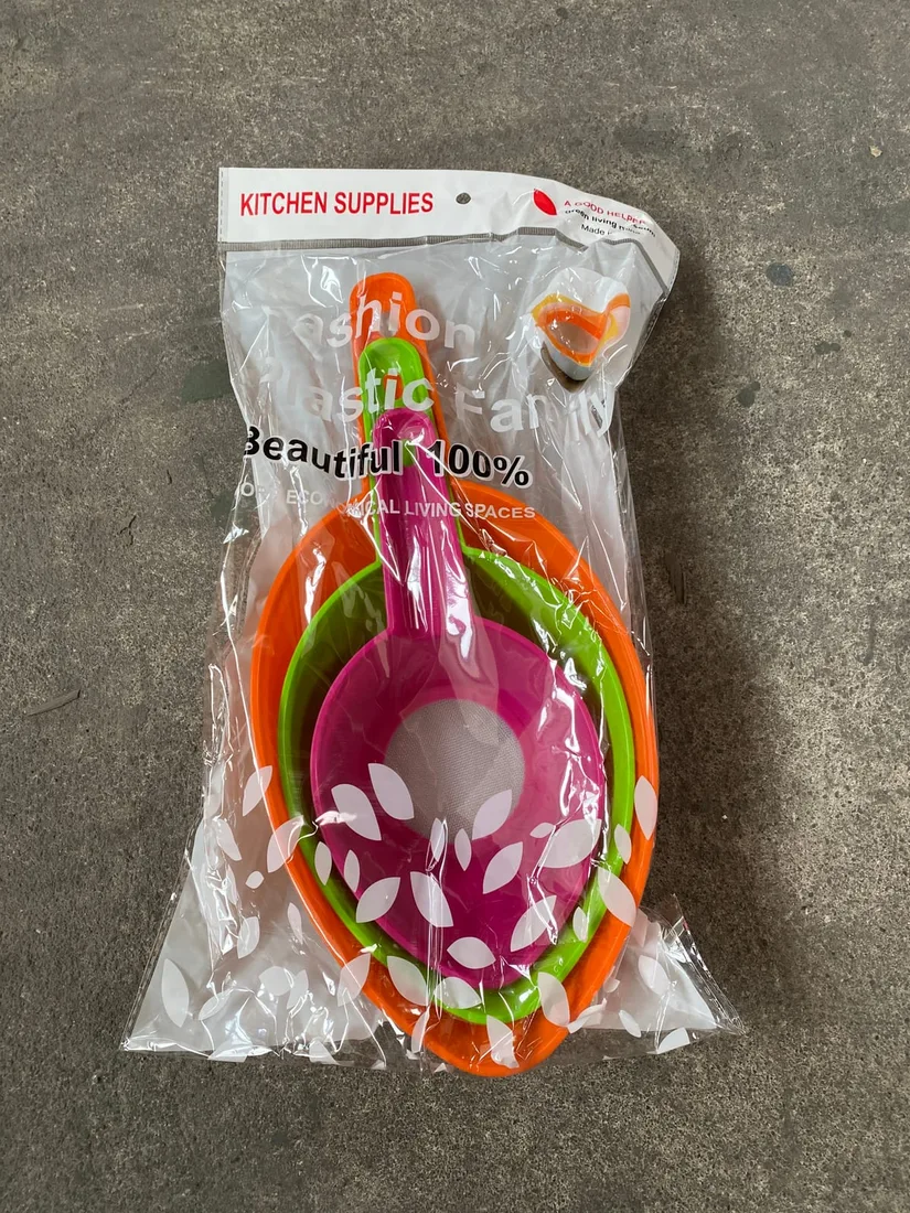 Kitchen Kunststoffsieb 3er Set