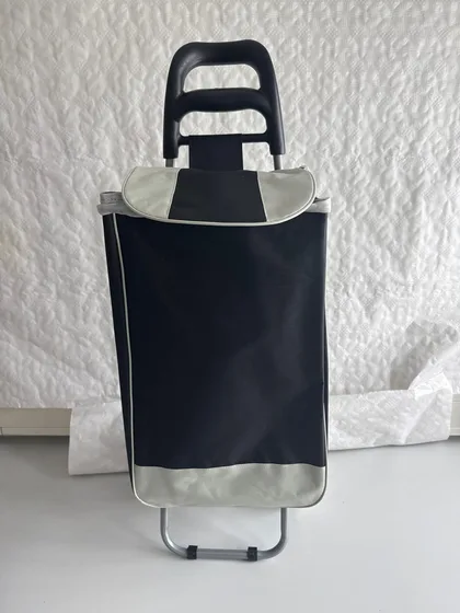 Einkaufstrolley klappbar Einkaufswagen 2 Räder Einkaufsroller Trolley 5 Farben