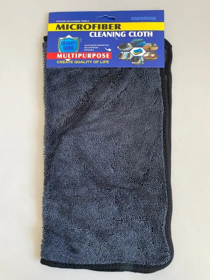 Microfaser Putztücher Schwarz