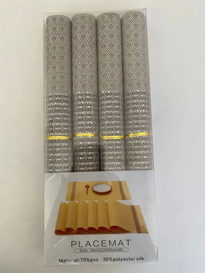 Ningxin Platzsets Set Esstisch 4 Stück