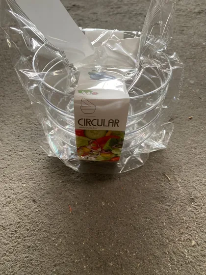 Obstschale / Snackschale 3 Set