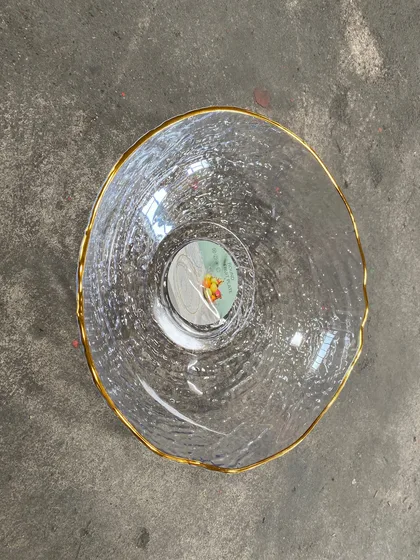 Obstschale Mittel Golden Fuß