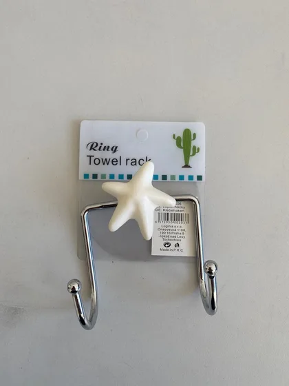 Ring Klebehaken Metall 2er