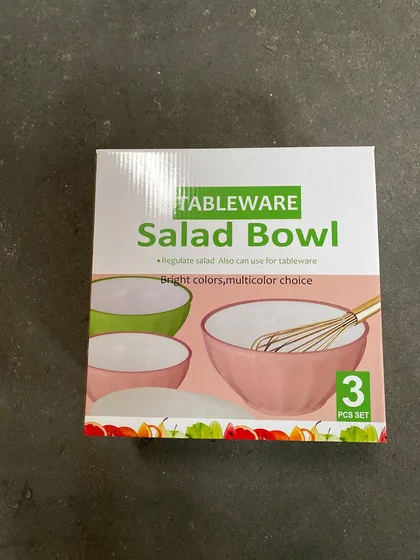 Salatschüssel 3 Set Mit Deckel