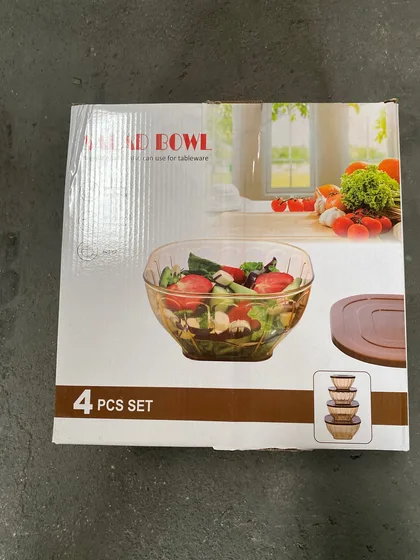 Salatschüssel 4er Set Mit Deckel
