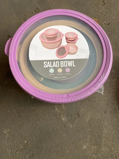 Salatschüssel 4er Set Mit Deckel