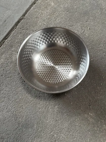 Edelstahl Snackschale 21 cm