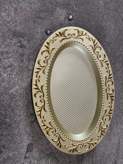 Serviertablett Oval 33 x 22 cm