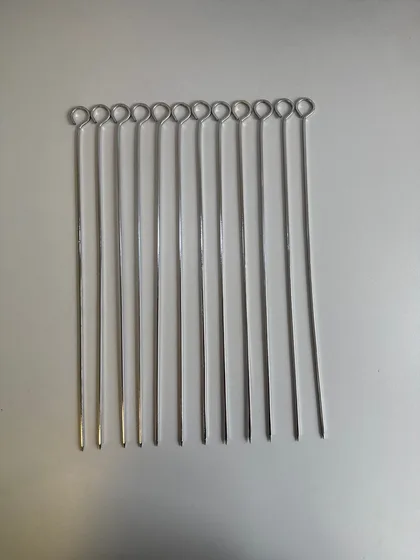 Wei Tong Grillspieß 12er Set 40 X 0,3 cm