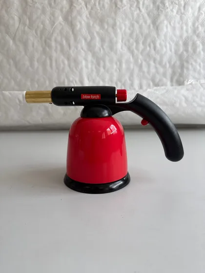 Gasbrenner Flammenbrenner Lötlampe Butan verstellbar Küche Werkstatt