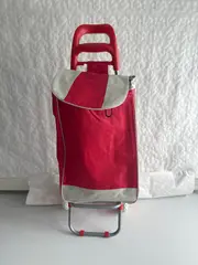 Foto 7 von Einkaufstrolley klappbar Einkaufswagen 2 Räder Einkaufsroller Trolley 5 Farben