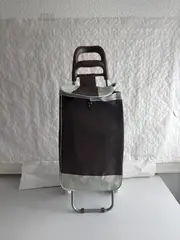 Foto 11 von Einkaufstrolley klappbar Einkaufswagen 2 Räder Einkaufsroller Trolley 5 Farben