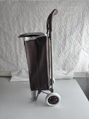 Foto 12 von Einkaufstrolley klappbar Einkaufswagen 2 Räder Einkaufsroller Trolley 5 Farben