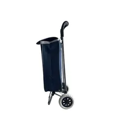 Foto 17 von Einkaufstrolley klappbar Einkaufswagen 2 Räder Einkaufsroller Trolley 5 Farben