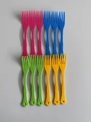 Foto 2 von Mei Jie Plastikgabel 12 Stück