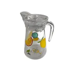 Foto 19 von Wasserkrug 1,5L + 6 Gläser 250ml Set BPA-frei bruchsicher Garten Picknick