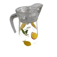Foto 21 von Wasserkrug 1,5L + 6 Gläser 250ml Set BPA-frei bruchsicher Garten Picknick