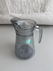 Foto 4 von Wasserkrug Set 1,5L + 6 Gläser Kunststoff BPA-frei Kanne Geschirr Garten