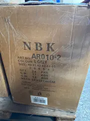 Foto 7 von Herren Sneaker Sportschuhe Turnschuhe NBK Laufschuhe Dämpfung Mesh Gr. 40-45