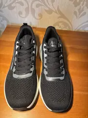 Foto 3 von Herren Sneaker Schwarz Sportschuhe Laufschuhe Mesh leicht atmungsaktiv NBK NO.1