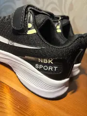 Foto 8 von Kinder Sneaker Turnschuhe NBK Klettverschluss Sportschuhe Mesh leicht