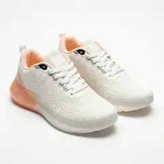 Foto 12 von Damen Sneaker NBK Turnschuhe Sportschuhe Mesh Weiß Rosa leicht Gr. 36-41