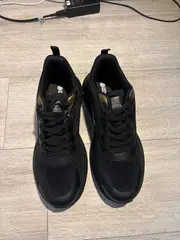 Foto 2 von Herren Sneaker Schwarz Sportschuhe NBK AR043 Laufschuhe Turnschuhe Gym Running