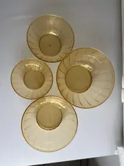 Foto 2 von Xani Salatschüssel 4er Set mit Deckel 14,5 x 29,5 cm Kunststoff für Küche