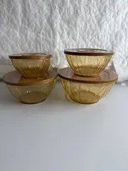 Foto 4 von Xani Salatschüssel 4er Set mit Deckel 14,5 x 29,5 cm Kunststoff für Küche