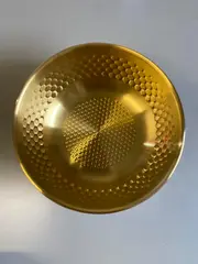 Foto 1 von Edelstahl Snackschale Golden 19 cm