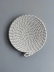 Foto 6 von Topfuntersetzer 7er Set rund 20 cm geflochten Küche Tisch Untersetzer Schlaufe