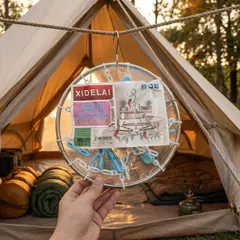 Foto 3 von Wäschespinne Mini 9 Klammern Reise Camping faltbar Hänge-Wäscheständer