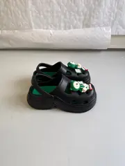 Foto 5 von Damen Clogs Plateau Hausschuhe Gartenschuhe EVA mit Bären-Charms Gr. 36-41