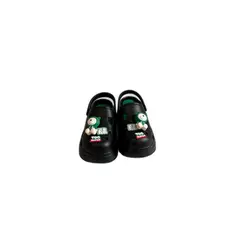 Foto 22 von Damen Clogs Plateau Hausschuhe Gartenschuhe EVA mit Bären-Charms Gr. 36-41