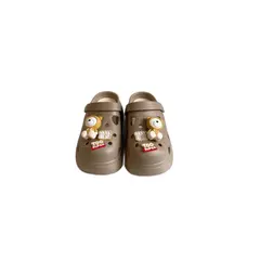 Foto 25 von Damen Clogs Plateau Hausschuhe Gartenschuhe EVA mit Bären-Charms Gr. 36-41
