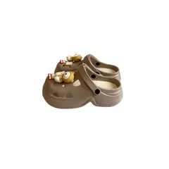 Foto 27 von Damen Clogs Plateau Hausschuhe Gartenschuhe EVA mit Bären-Charms Gr. 36-41