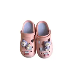Foto 31 von Damen Clogs Plateau Hausschuhe Gartenschuhe EVA mit Bären-Charms Gr. 36-41