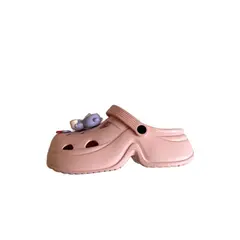 Foto 37 von Damen Clogs Plateau Hausschuhe Gartenschuhe EVA mit Bären-Charms Gr. 36-41