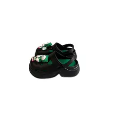 Foto 40 von Damen Clogs Plateau Hausschuhe Gartenschuhe EVA mit Bären-Charms Gr. 36-41