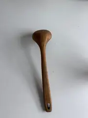 Foto 4 von Xuhong Holzlöffel 5er Set 7 x 30 cm für Kochen und Rühren, Küchenutensilien