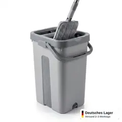 Foto 17 von Bodenwischer Set mit Wischbezug für alle Böden Reinigung Haushalt